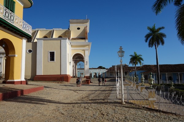 Den magnifika koloniala stadskärnan i Trinidad.