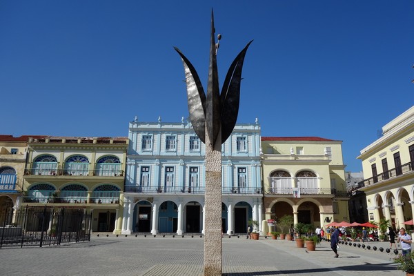 Plaza Vieja, Habana Vieja, Havanna.