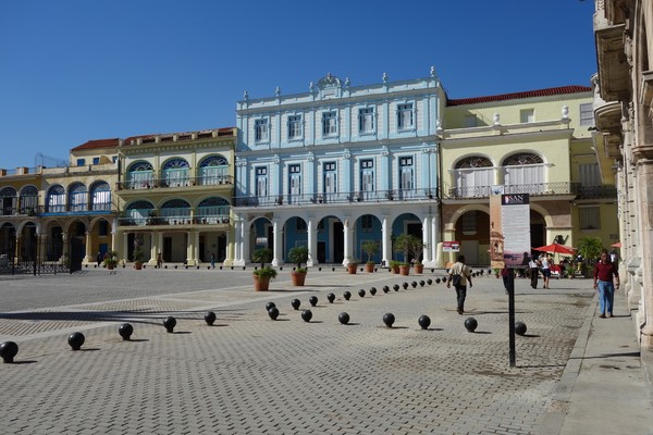 Plaza Vieja, Habana Vieja, Havanna.