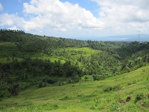 På väg ner tillbaka till Ormoc City från Lake Danao.