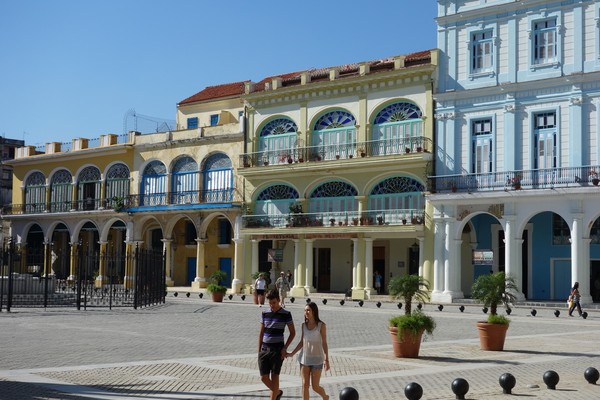 Plaza Vieja, Habana Vieja, Havanna.