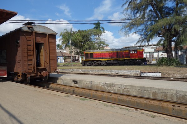 Tågstationen i Camagüey.