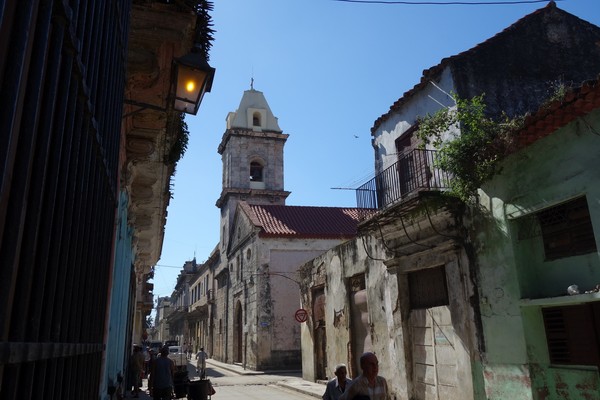 Iglesia Parroquial del Espíritu Santo. Havannas äldsta kyrka byggd 1640, Habana Vieja, Havanna.