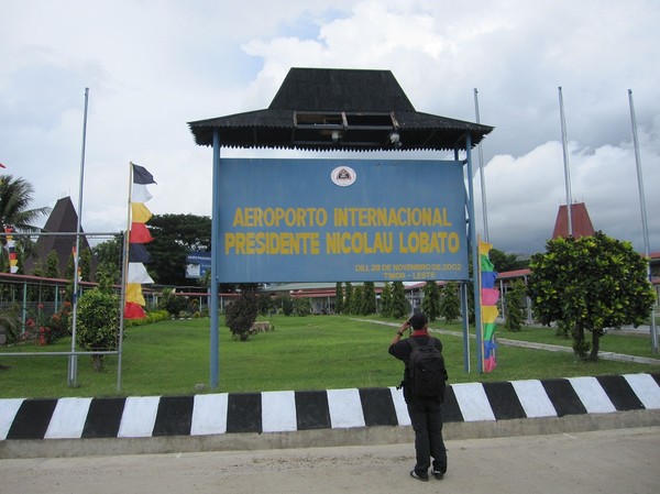Flygplatsen i Dili, Timor-Leste.