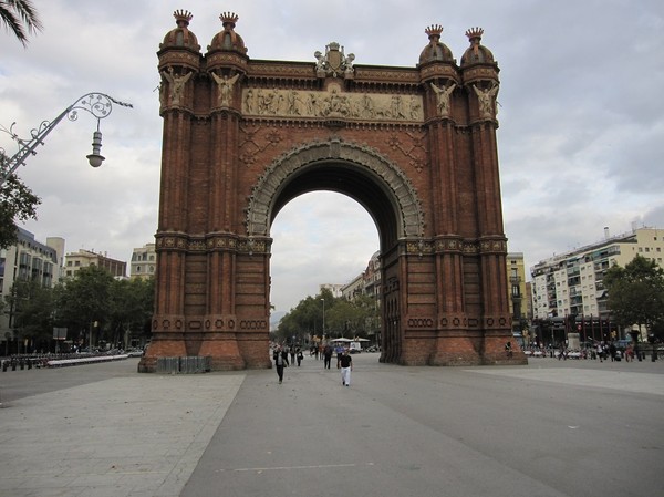 Arc de Triomf, Barcelona.