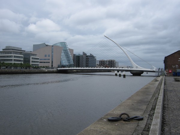 The Liffey, Dublin, Irland.