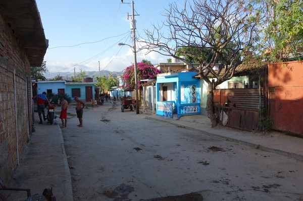 Gatuscen i centrala Trinidad.