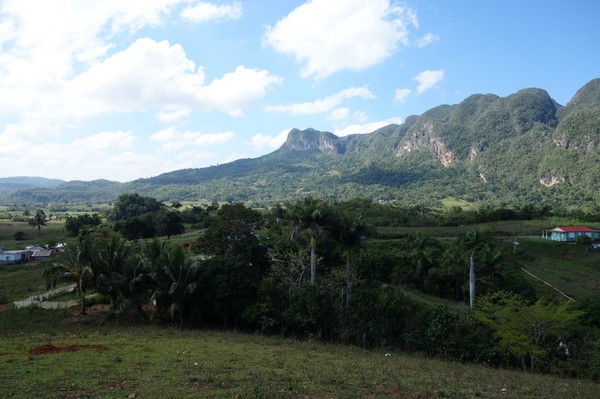 Utsikt över Valle de Palmarito, Valle de Viñales.