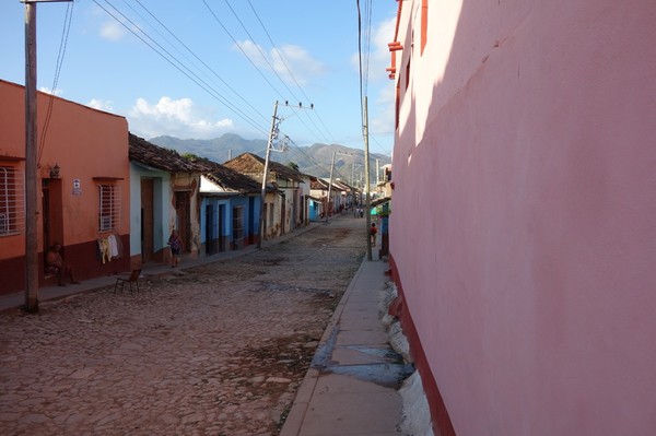 Gatuscen i centrala Trinidad.