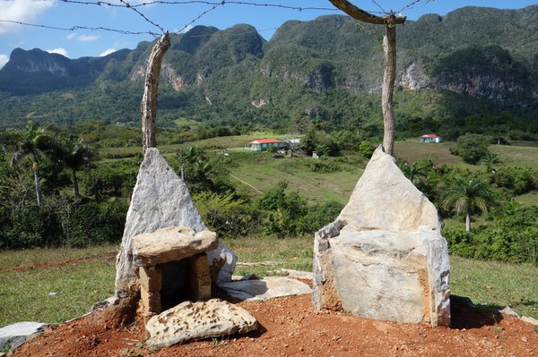 Utsikt över Valle de Palmarito, Valle de Viñales.