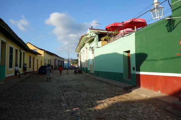 Gatuscen i centrala Trinidad.