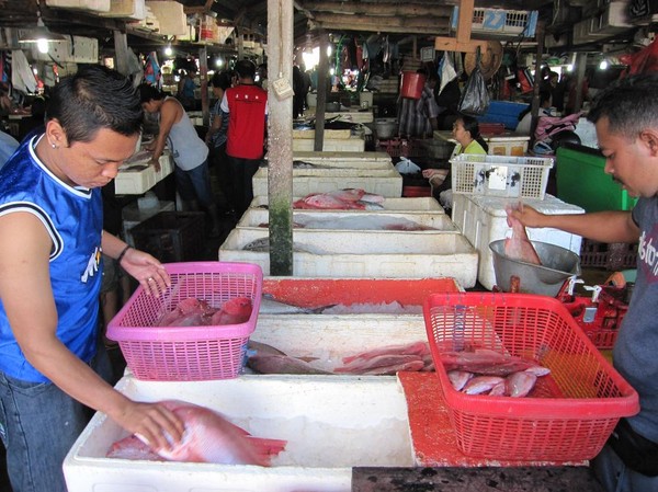 Jimbaran fish market, Bali.