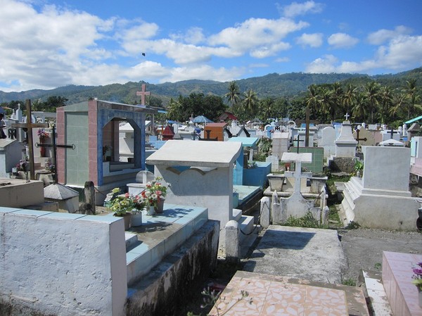 Platsen för massakern av den Indonesiska militären den 12 november 1991, Santa Cruz cemetery, Dili.