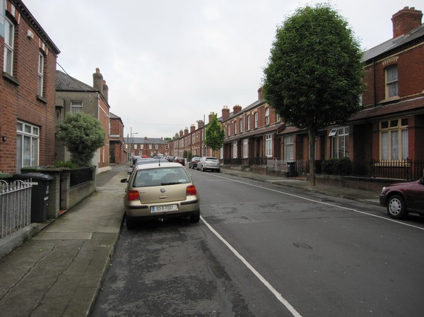 Saint Annes Road, Dublin, Irland.