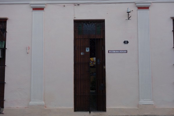 Entrén till mitt boende, Los Vitrales, Camagüey.