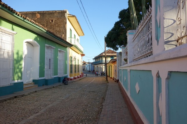 Gatuscen i centrala Trinidad.