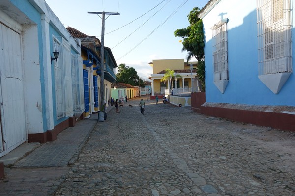 Gatuscen i centrala Trinidad.