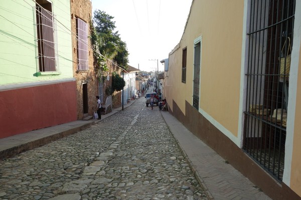 Gatuscen i centrala Trinidad.