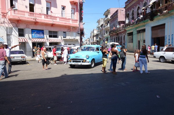 Gatuscen Centro Habana, Havanna.