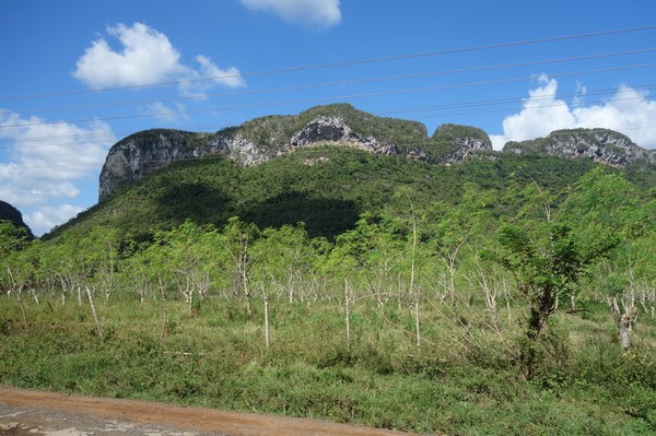 Tillbaka i riktning mot Viñales fann jag denna natur när jag letade efter Valle de Silencio.