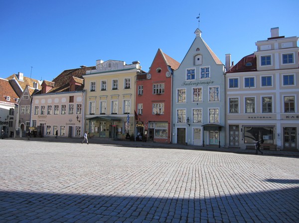 Raekoja plats, gamla staden, Tallinn.