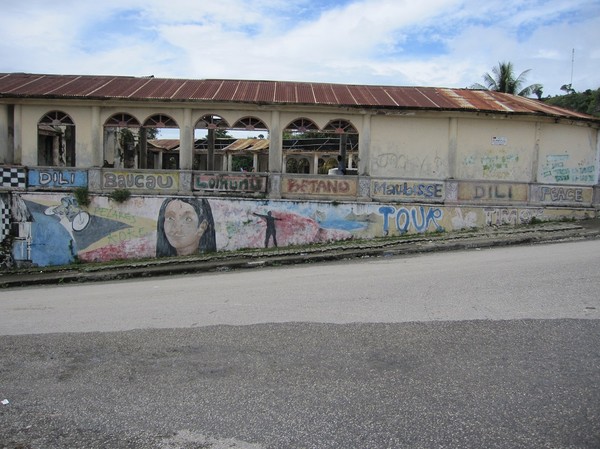 Mercado Municipal, Bauacau old town, Östtimor.