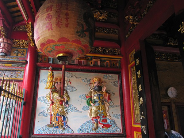 Inuti Quan Am pagoda, Cholon.