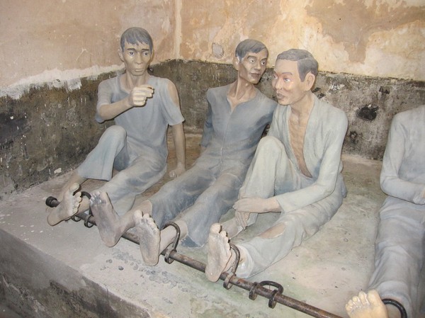 Vidriga förhållanden i Phu Hai prison, det största av öns elva fängelser, Con Son town.