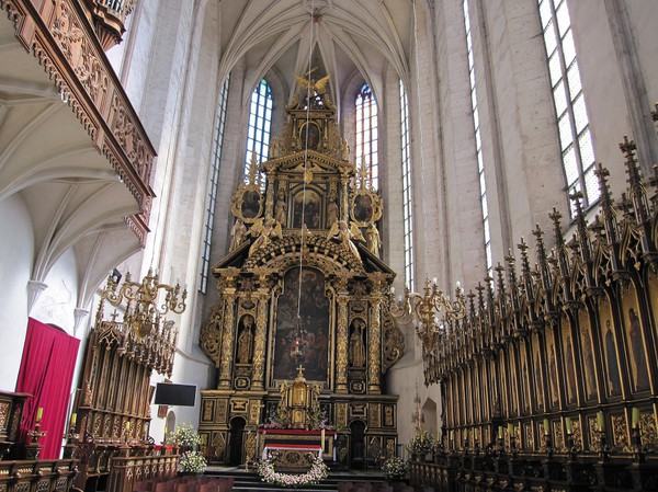 Church of St Catherine, västra Kazimierz, Krakow.