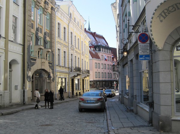 Gatuscen gamla staden, Tallinn.