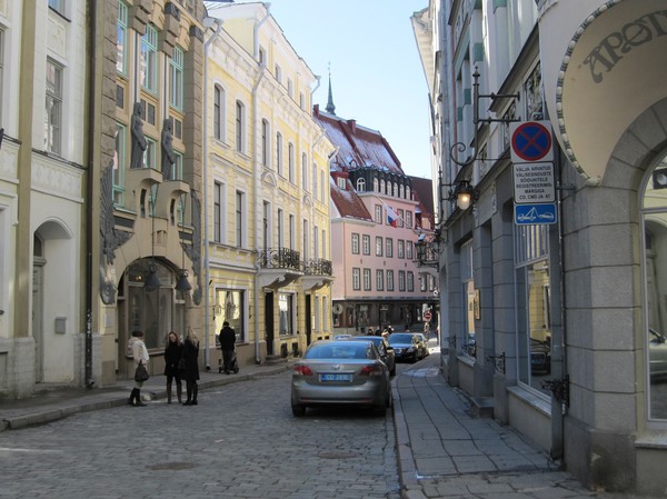 Gatuscen gamla staden, Tallinn.