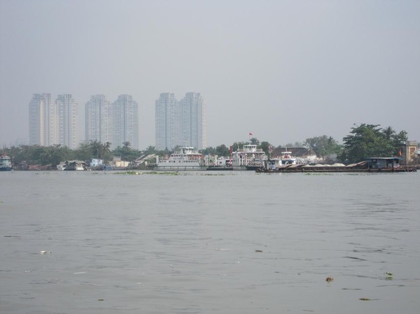 Saigon river, Saigon.