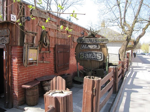 Bar i Užupis, Užupis, Vilnius.