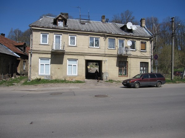 Bostadshus i Užupis, Užupis, Vilnius.