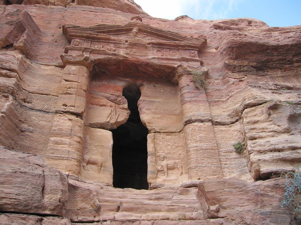 På väg upp till Ad-Deir (Monastery), Petra.