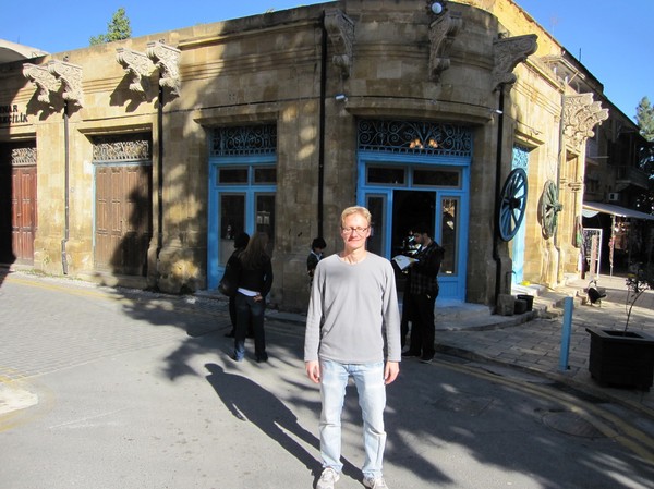 Stefan i den turkcypriotiska delen av Nicosia.