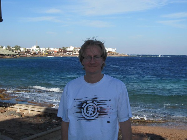 Stefan, Dahab, Sinai, Egypten.