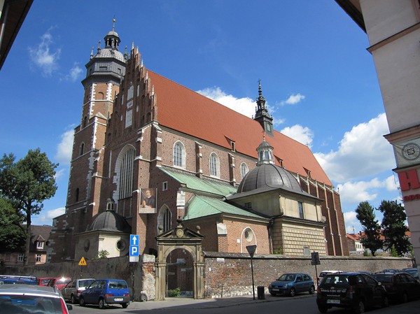 Corpus Christi Church, västra Kazimierz, Krakow.