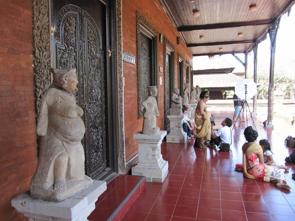 Bali museum i centrala Denpasar, Bali.