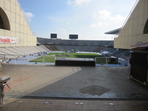 Estadi Olímpic de Montjuïc, Barcelona.