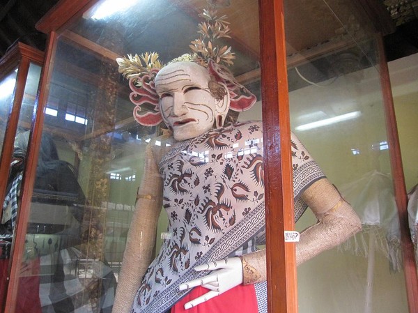 Bali museum i centrala Denpasar, Bali.