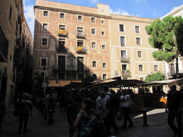 Plaça del Pi, Barcelona.