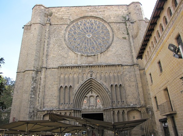 Santa Maria del Pi, Barcelona.