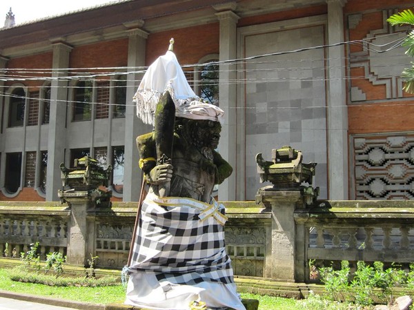 Bali museum i centrala Denpasar, Bali.