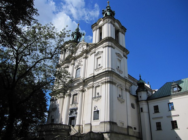 Pauline Church of SS Michael & Stanislaus, västra Kazimierz, Krakow.