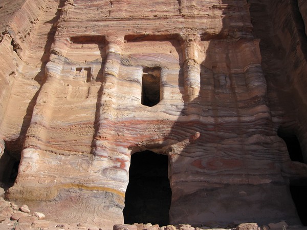 Silk tomb, royal tombs, Petra.