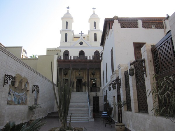 Hanging church, coptic Cairo, Kairo.