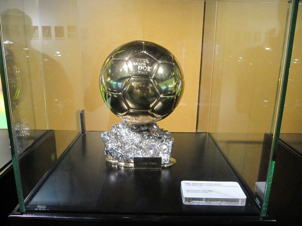 Messis FIFA Ballon d'Or för fjärde gången i följd, Camp Nou experience, Barcelona.