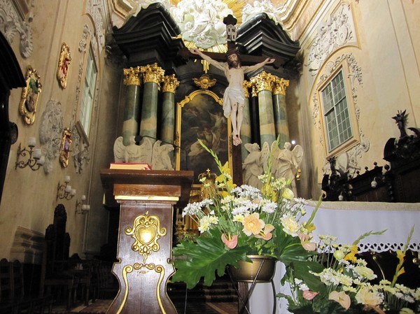 Pauline Church of SS Michael & Stanislaus, västra Kazimierz, Krakow.