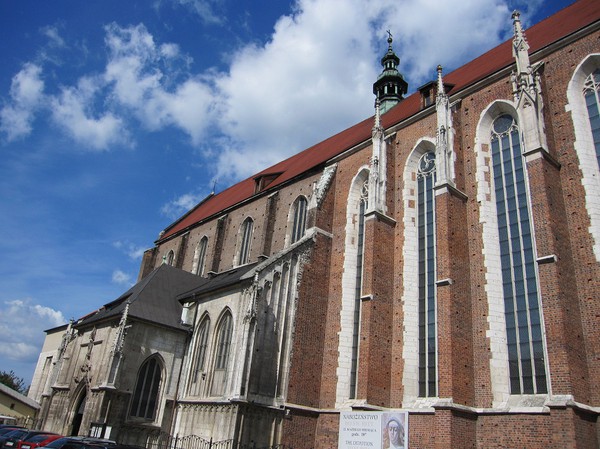 Church of St Catherine, västra Kazimierz, Krakow.